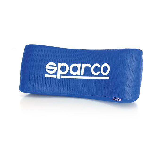 Упор под шею Sparco, перфорированная экожа, синий (SPC/ 2593882
