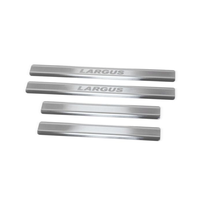 Накладки на пороги Rival Lada Largus 2012-, нерж.сталь, 2608050