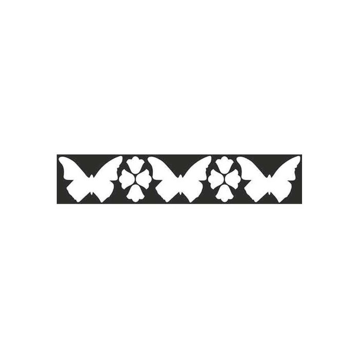 Наклейка БЛИКЕР, термо плоттер, Бабочки (50х250), цвет  2613162