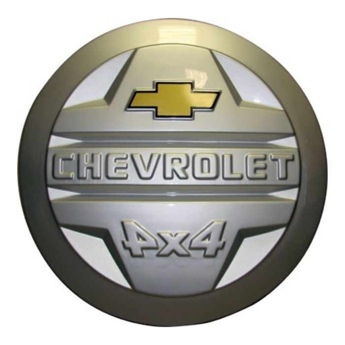 Защита запасного колеса Chevrolet Niva, с эмблемой,млеч 2470296