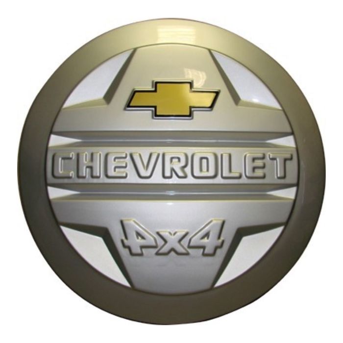 Защита запасного колеса Chevrolet Niva, с эмблемой,снеж 2470297