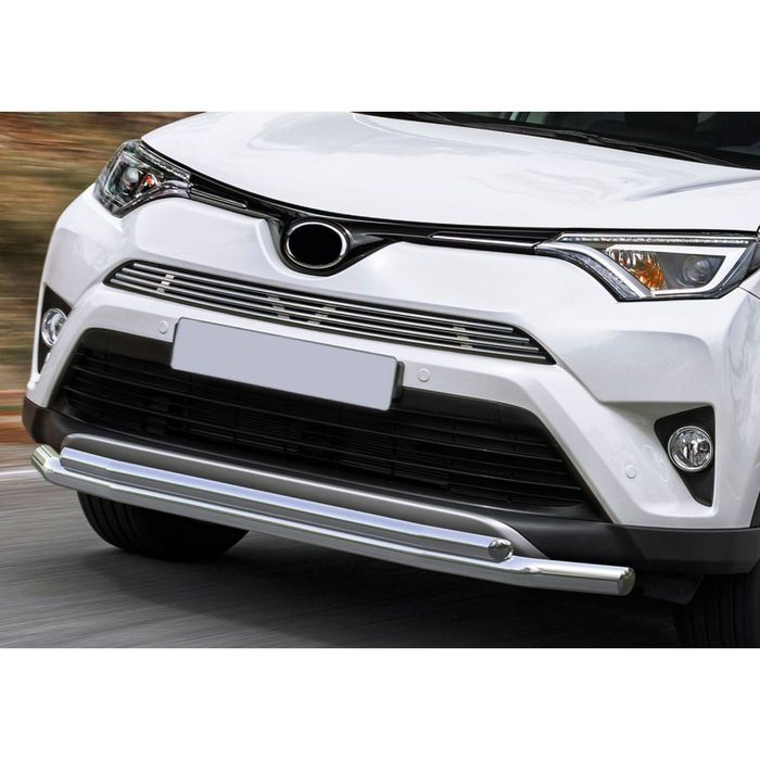 Решетка радиатора Rival для Toyota Rav 4 2015-, верхняя 2608619