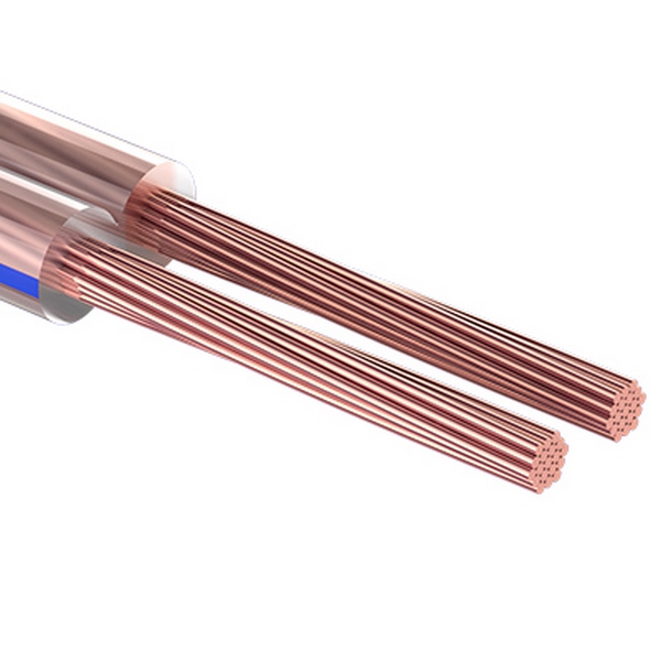 Кабель акустический 2х1,5 мм. кв., прозрачный BLUELINE, бухта 100м