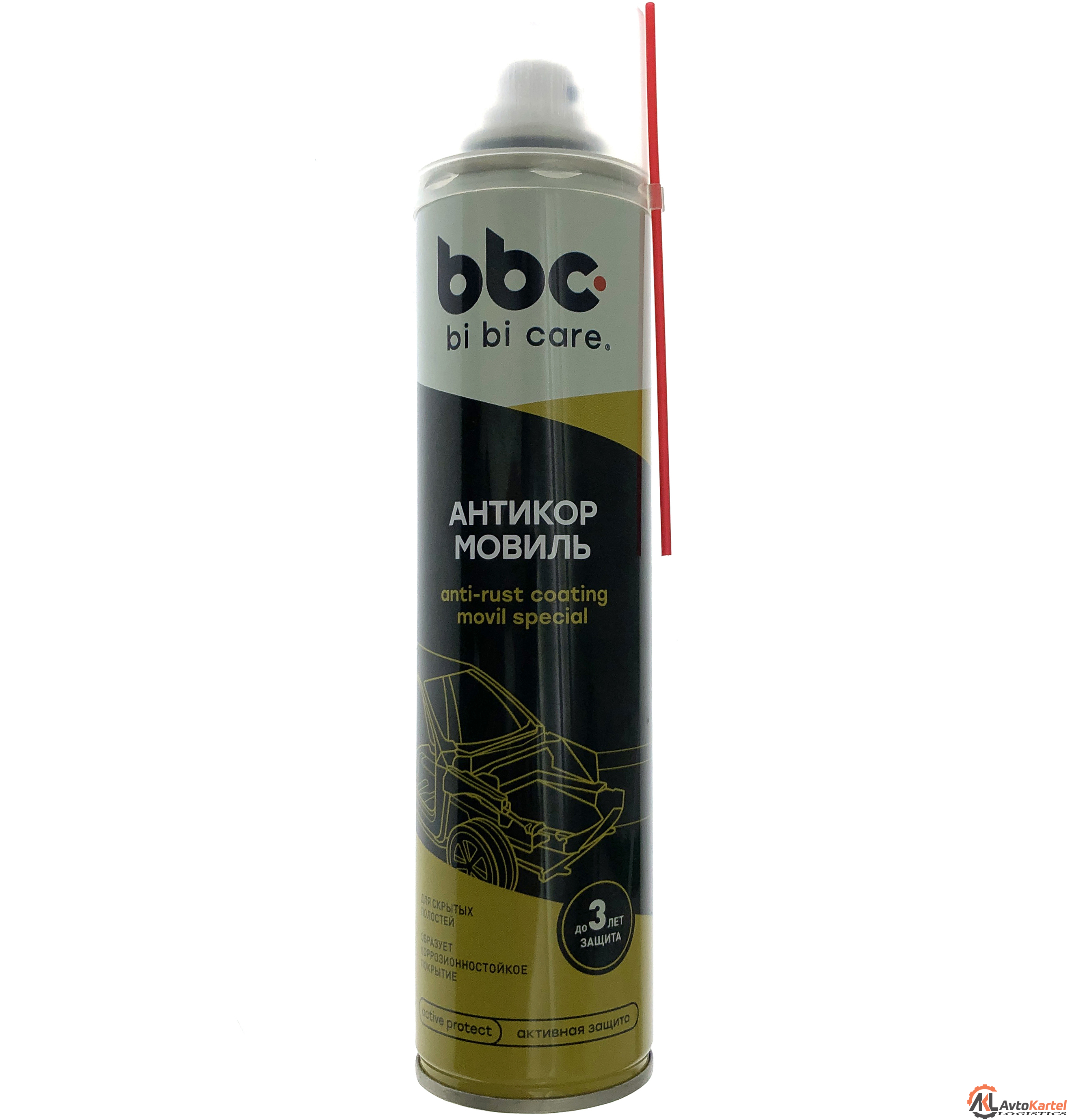 Автоконсервант порогов Мовиль 400мл BiBiCare