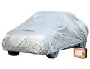 Чехол на автомобиль защитный, размер L, 520 х 192 х 120 см, цвет серый, молния для двери, универсальный
