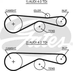 Ремень ГРМ Auda A8 4.0/4.2TDI Z=83*30 03> 3XS