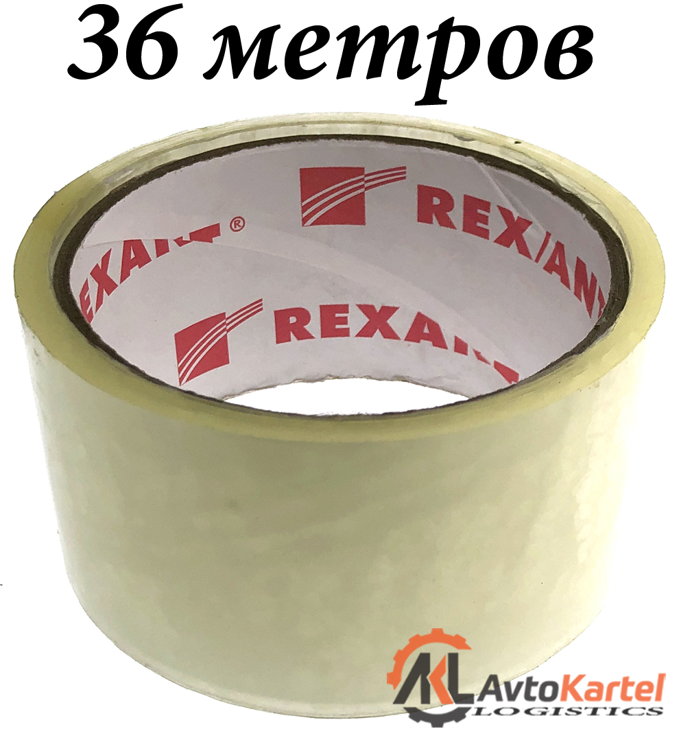 Скотч 48 мм х 36 м х 50 мкм, прозрачный