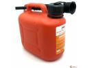 Канистра ГСМ 5 л пластиковая, крышка с защитой от детей