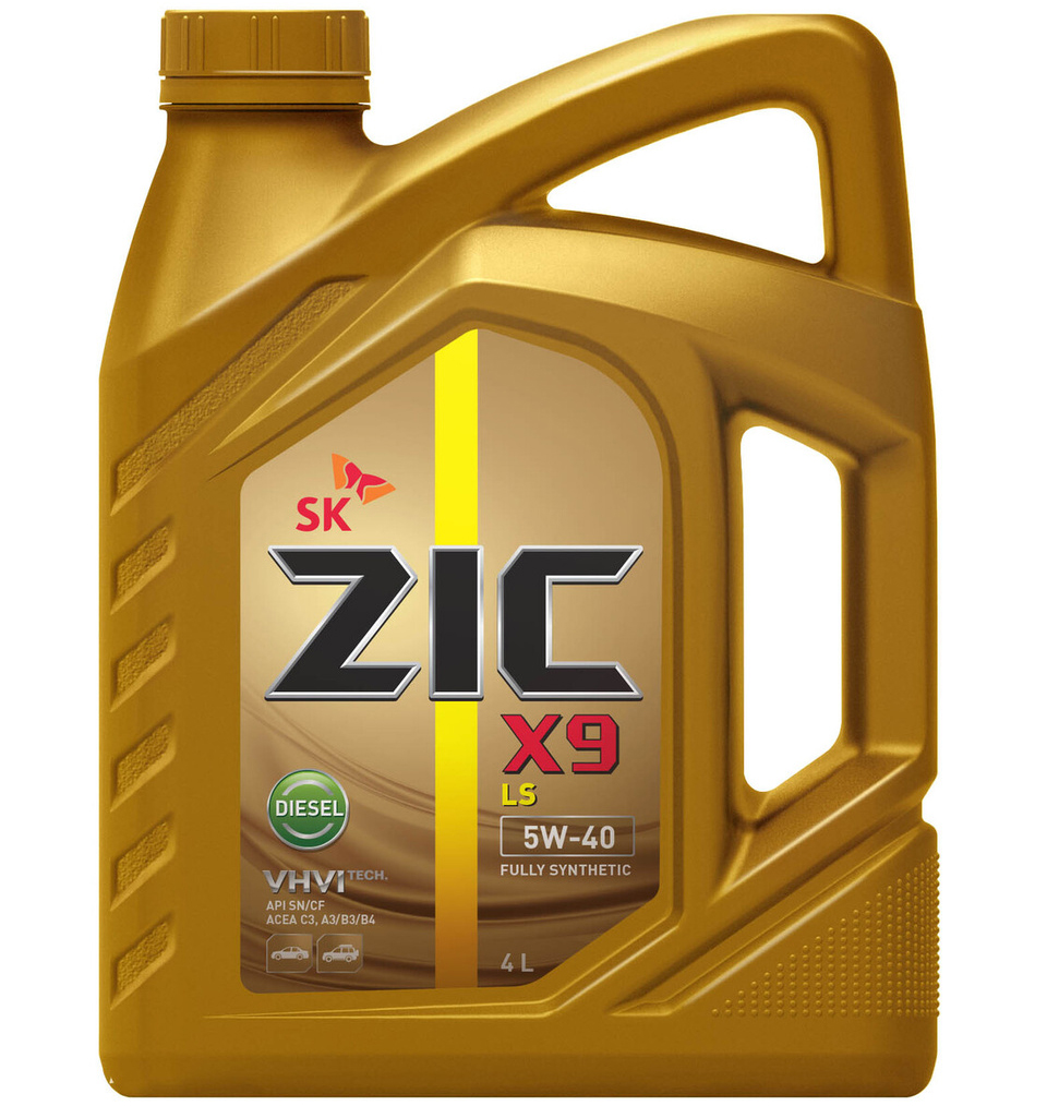 Моторное масло ZIC X9 LS DIESEL 5W40 4л