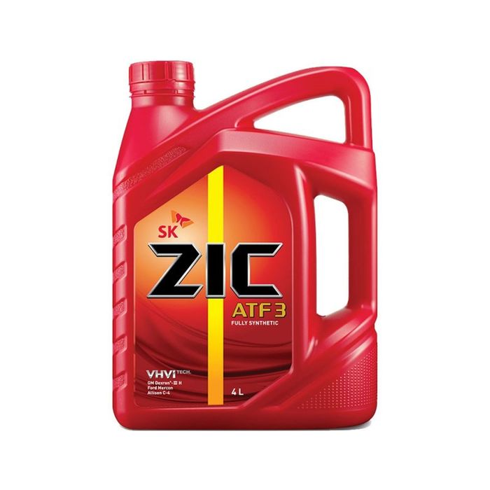Трансмиссионное масло ZIC ATF 3, 4 л 1434808