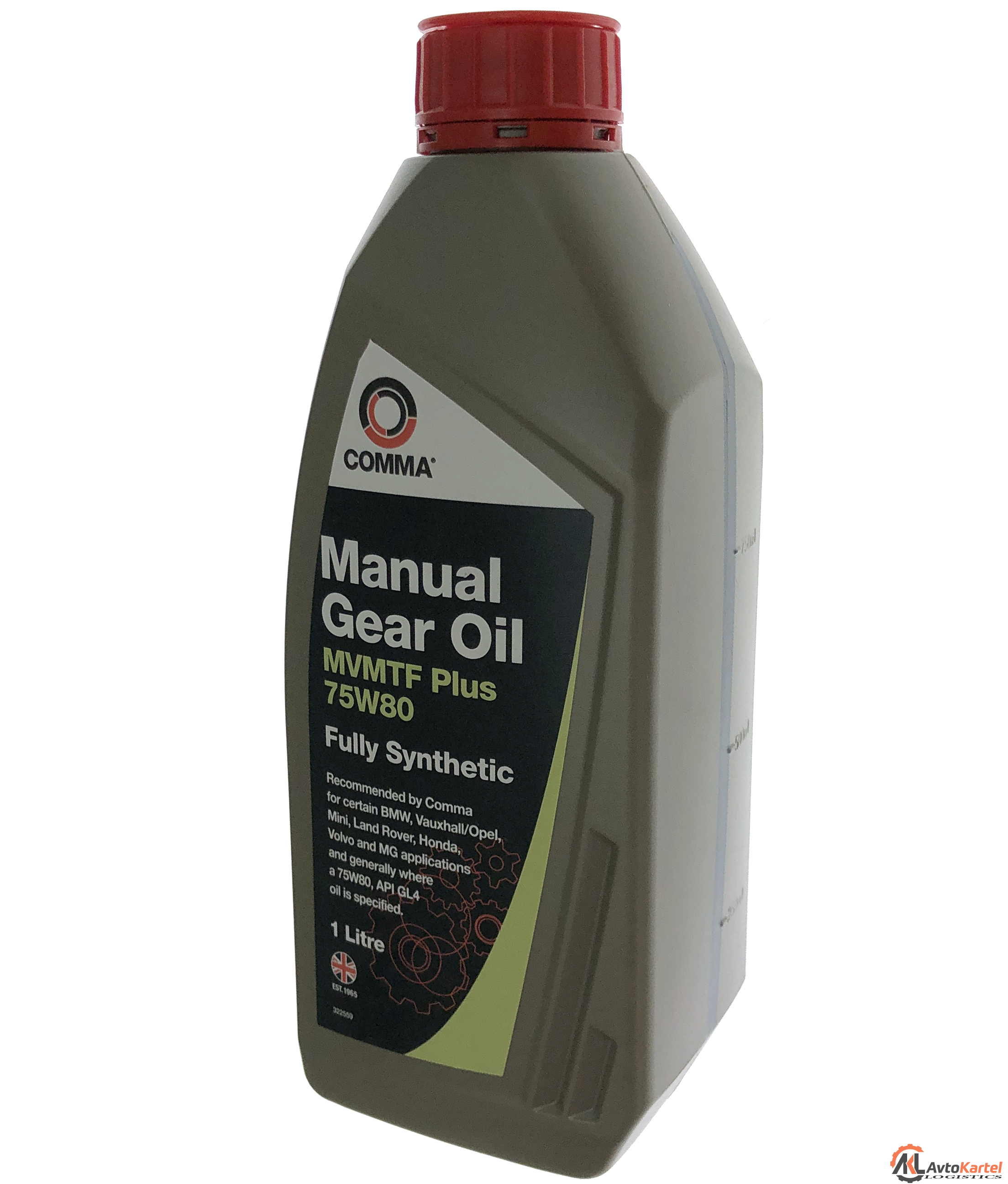 Масло для КПП синтетическое MVMTF PLUS 75W80 1л
