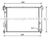 Радиатор системы охлаждения HYUNDAI: I20 (PB, PBT) 309