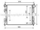 Радиатор системы охлаждения HYUNDAI: ACCENT IV (RB 270