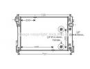 Радиатор системы охлаждения MERCEDES-BENZ: C CLASS 452