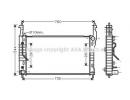 Радиатор системы охлаждения CHEVROLET: CAPTIVA 2.0 424