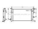 Радиатор системы охлаждения RENAULT: MEGANE Наклон 410
