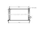 Радиатор системы охлаждения SAAB: 9-5 (YS3E) 2.0/2 062