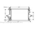Радиатор системы охлаждения VOLVO: S60 2.4 Bifuel/ 115