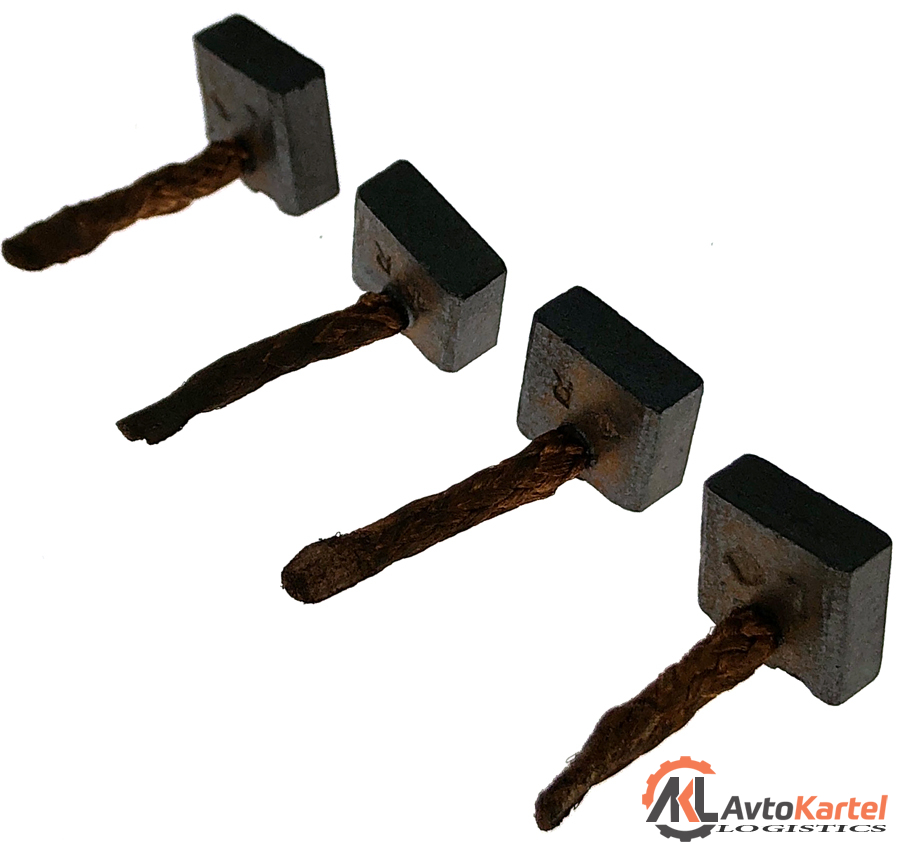 Комплект щеток стартера, генератора BOSCH 5x12x10.9