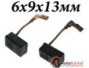 Щетки 6x9x13мм коллекторные угольные для УШМ Макита