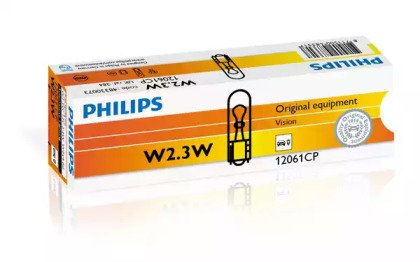 Лампа накаливания 10шт в упаковке W2,3W 12V 2,3W W 1CP
