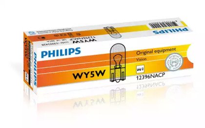 Лампа накаливания 10шт в упаковке WY5W 12V 5W W2.1 ACP
