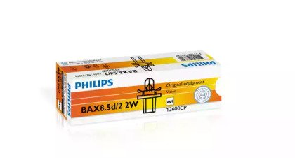 Лампа накаливания 10шт в упаковке 12V 2W BAX8,5D/2 0CP