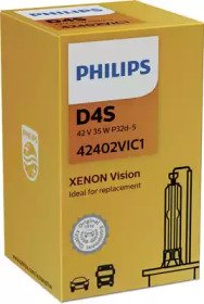 Лампа газоразрядная D4S XENON VISION 4600K (позвол IC1