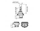 Лампа галогенная H9 12V 65W PGj19-5 1B1