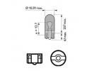 Комплект ламп накаливания блистер 2шт WY5W 12V 5W  AB2