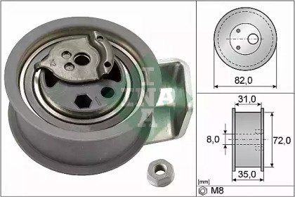 Ролик натяжной ремня ГРМ AUDI: A2 1.2 01-, 1.4D 00 43620