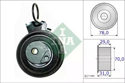 Ролик натяжной ремня ГРМ Hyundai Elantra 1.8i-2.0i 53210