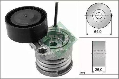 Ролик приводного ремня BMW E90/E91 2.0D-3.0D 04> 33110