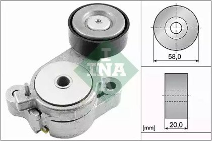 Ролик приводного ремня Seat. Skoda. VW  1.4FSI/TSI 39610