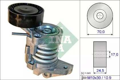 Натяжитель приводного ремня MERCEDES-BENZ/ MITSUBI 45010