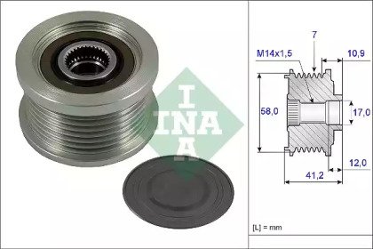 Ролик приводного ремня Toyota Avensis 2.0-2.2 D-4D 23210