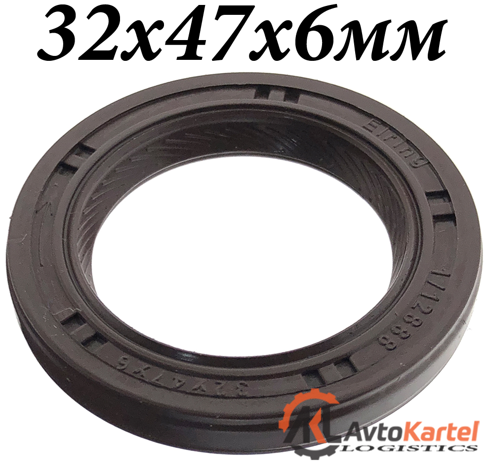 Сальник 32x47x6мм коленвала CHEVROLET, DAEWOO, SUZUKI