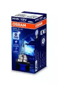 Лампа галогенная H15 12V 55/15W PGJ23T-1 COOL BLUE CBI