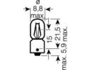 Лампа накаливания 10шт в упаковке T4W 24V 4W BA9S 930