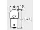 Лампа накаливания 10шт в упаковке R10W 12V 10W BA1 008