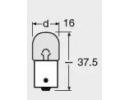 Лампа накаливания 10шт в упаковке RY10W 12V 10W BA 009