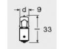 Лампа галогенная H6W 12V 6W BAX9S ULTRA LIFE (в 3  ULT