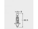 Комплект галогенных ламп 2шт H1 12V 55W P14.5S SIL HCB