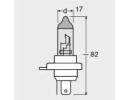 Лампа галогенная для мототехники блистер 1 шт H4 1 01B