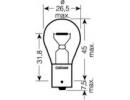 Лампа накаливания 10шт в упаковке P21W 12V 21W BA1 ULT