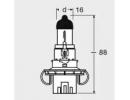 Лампа галогенная H13 12V 60/55W P26.4T 008
