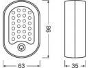 Фонарь инспекционный блистер 1шт 4.5V 1.6W LEDinsp 202