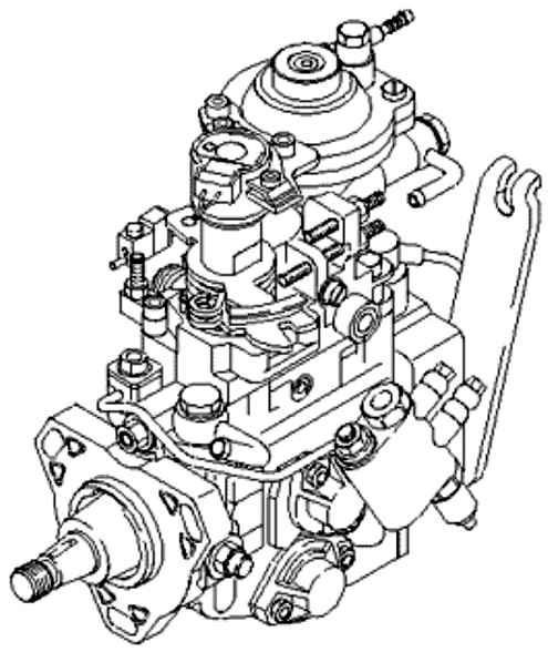 Ремкомплект топливного насоса ТНВД 0K55A13800 на Kia Carnival, Sedona (Киа Карнивал)
