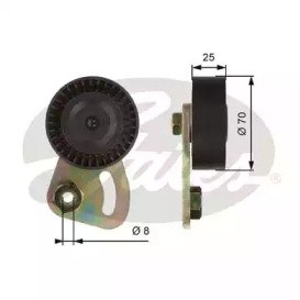 Ролик приводного ремня Rover 75 2.0CDT  99> 019