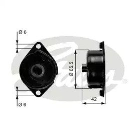 Ролик приводного ремня BMW E39 525d/530d 2.5d-3.0d 090